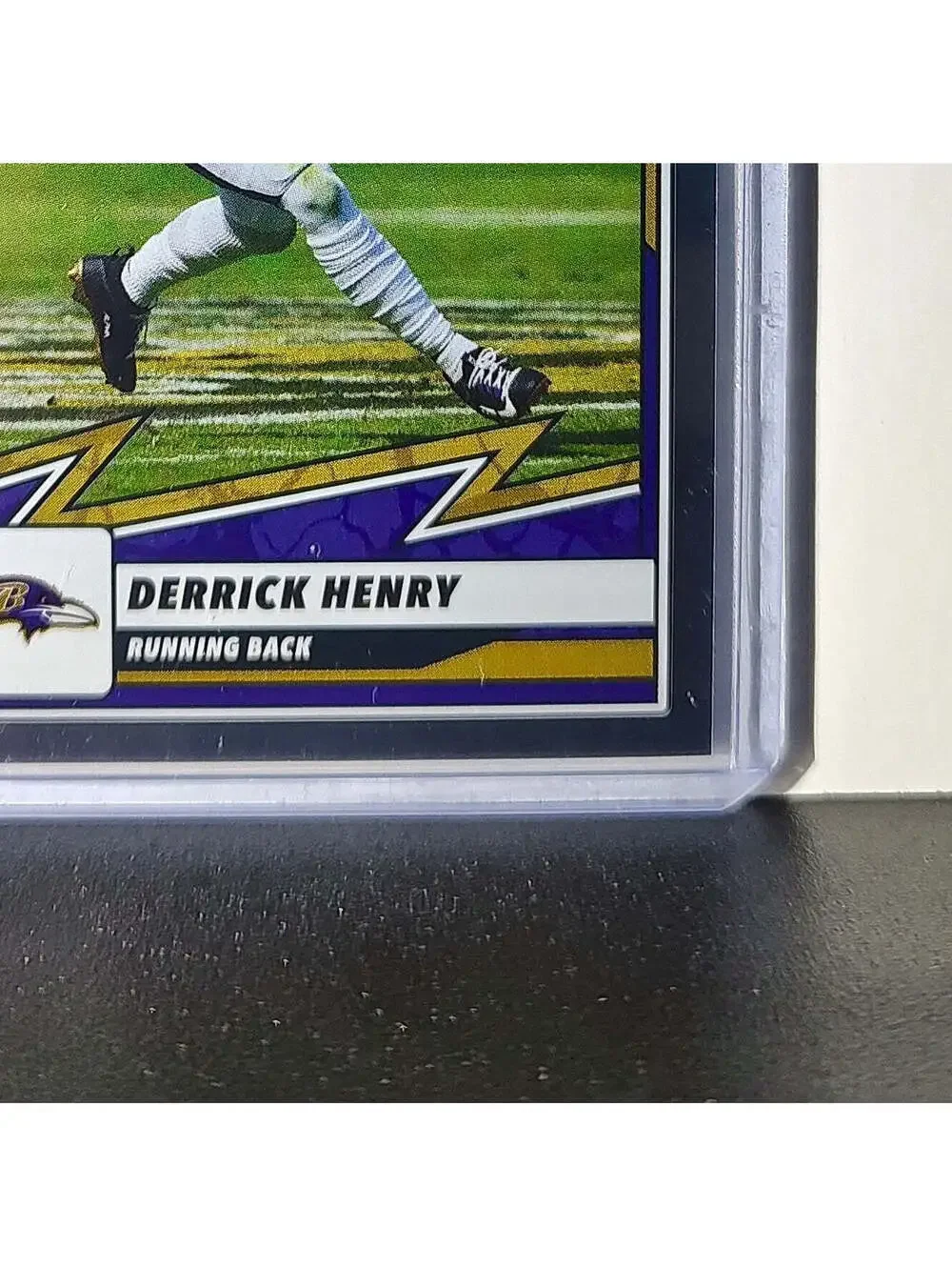 Derrick Henry 2025 Panini NFL #4 Foil Sticker Card Baltimore Ravens